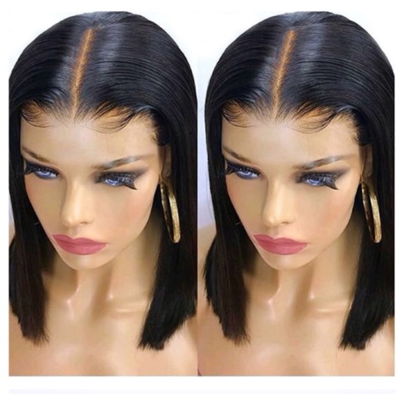 Bob Lace Front Brazilian REMY Straight PrePlucked main image 8